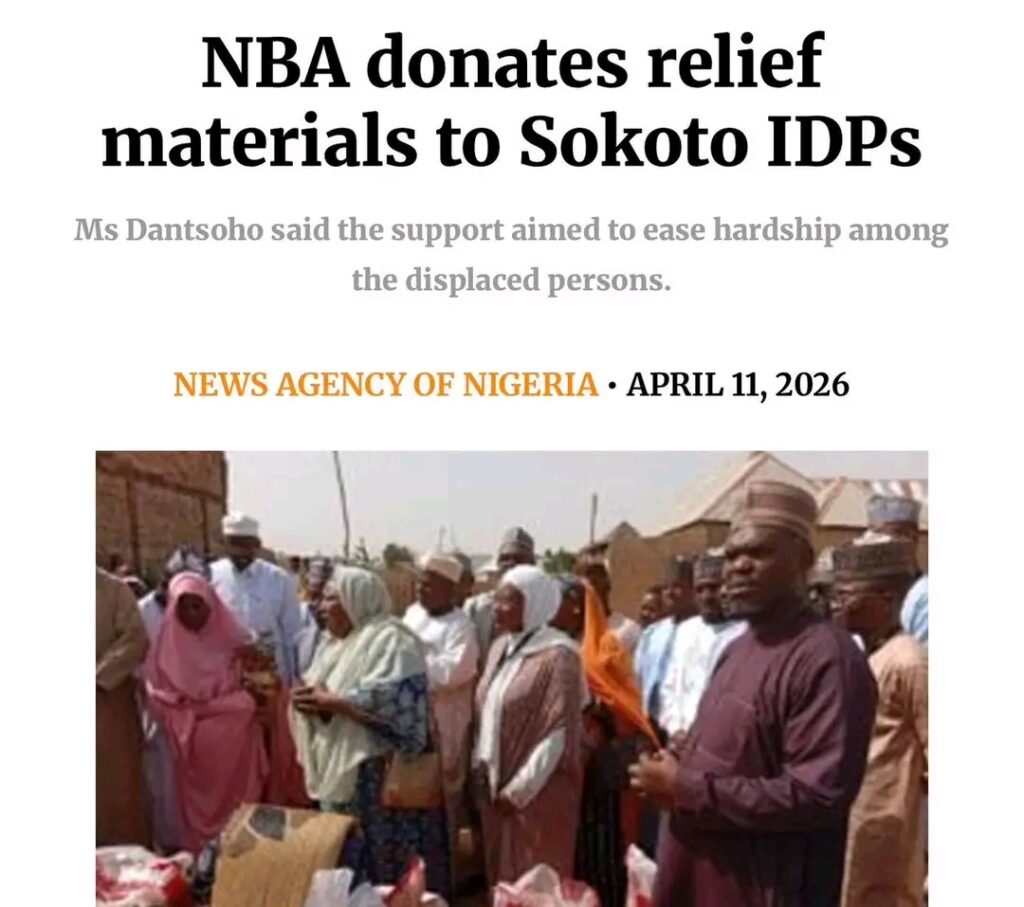 Nigerian Bar Association Donates Relief Materials to Sokoto IDPs