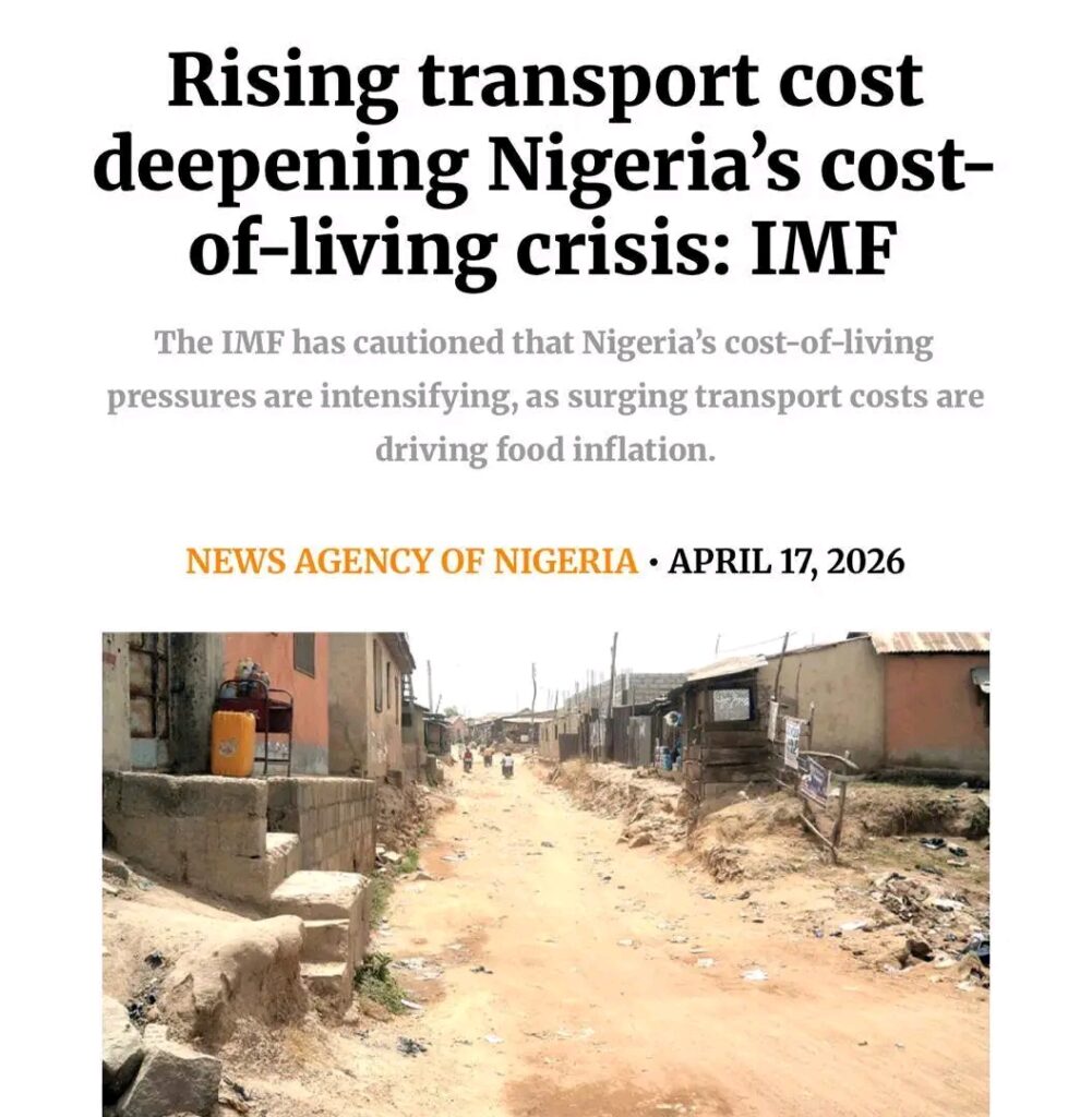 Rising Transport Costs Worsen Nigeria’s Cost-of-Living Crisis – IMF